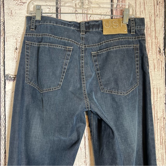 John Varvatos Straight Leg Button Fly Cotton Denim Jeans Size 32 x 31.5 EUC - Picture 7 of 16